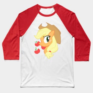 Pony Head: Applejack Baseball T-Shirt